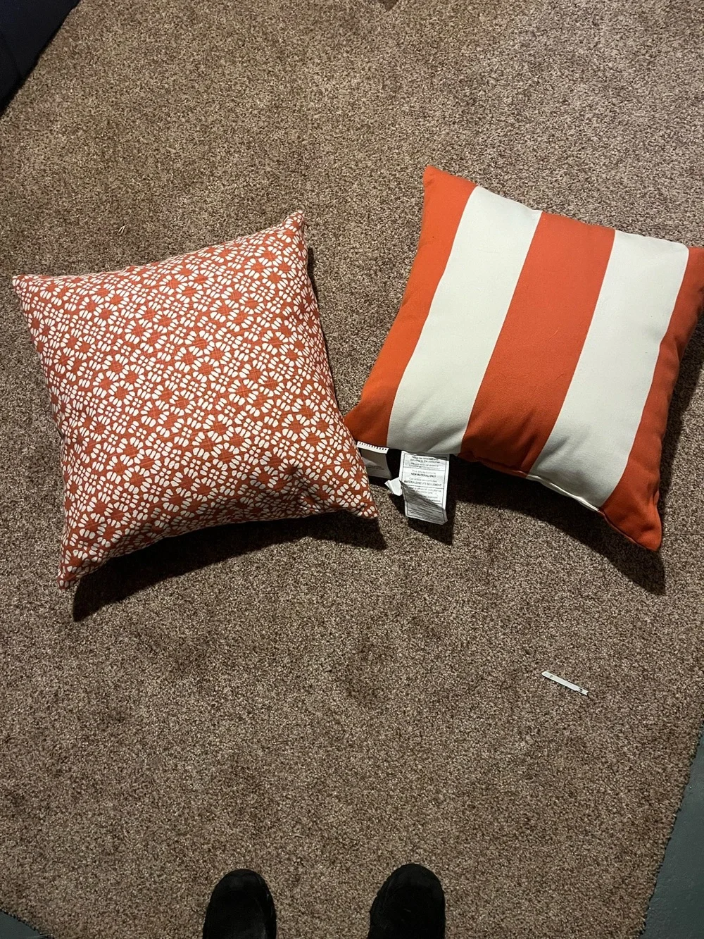 Pottery barn, Stripe Throw Pillow and decorative pillow, Set - Home Accents